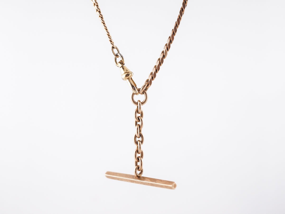 Necklace Modern in 14k Yellow Gold