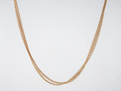 Necklace Modern Chain in 14k Yellow Gold