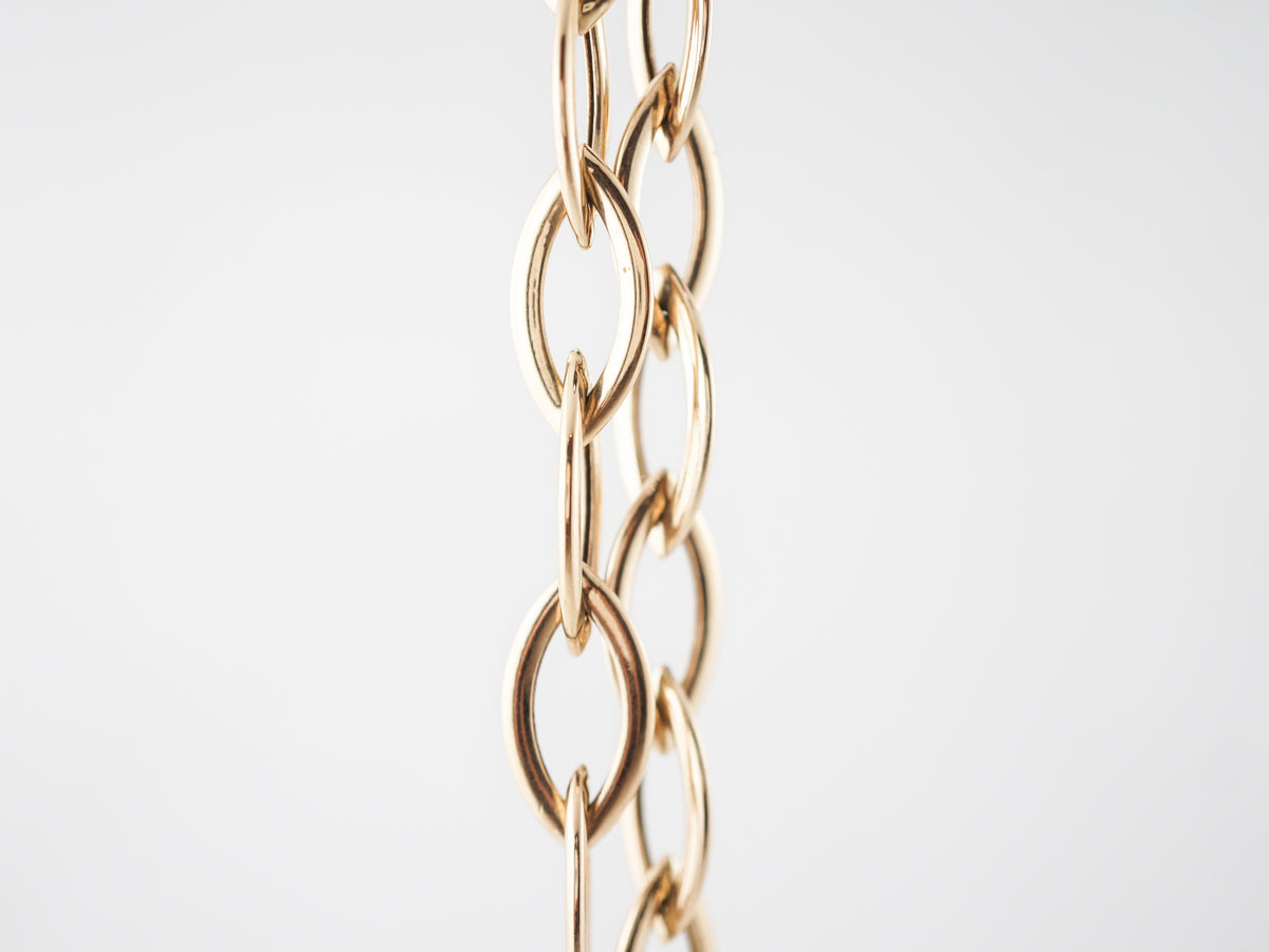 Necklace Modern Chain in 14k Yellow Gold