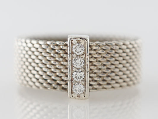 Tiffany & Co. Elsa Peretti Right Hand Ring in Sterling Silver