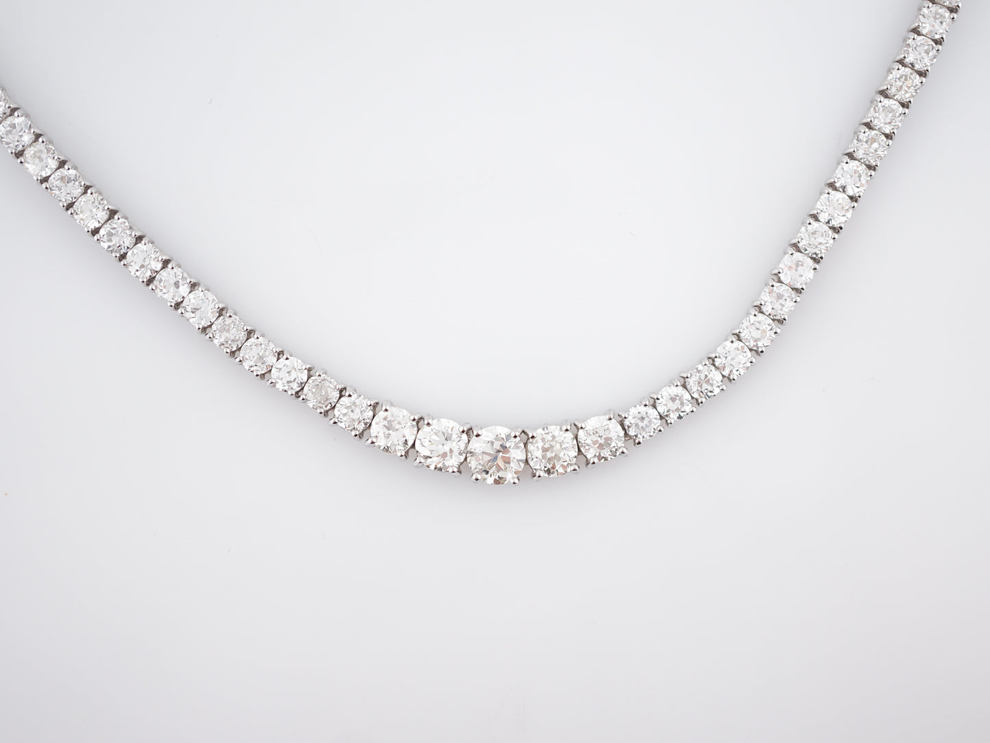 Medium Diamond Keepsake Necklet — R.Y.M. Jewelry