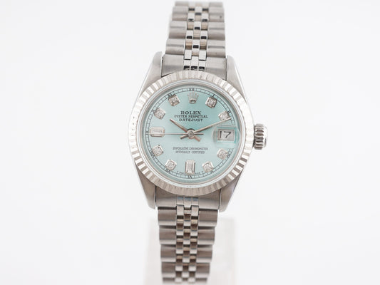 Rolex Datejust w/ Diamond Dial in Stainless Steel