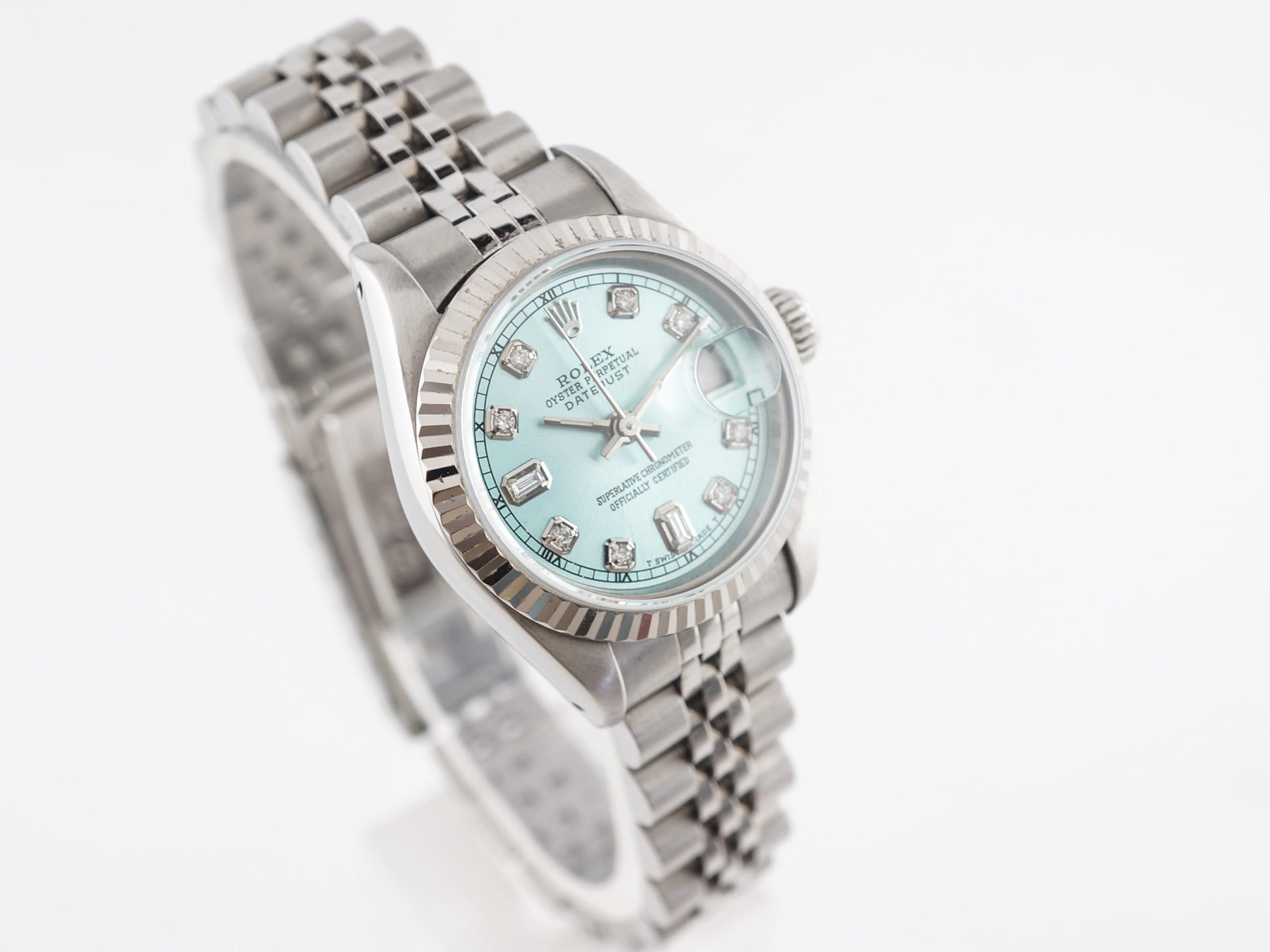 Rolex Datejust w/ Diamond Dial in Stainless Steel