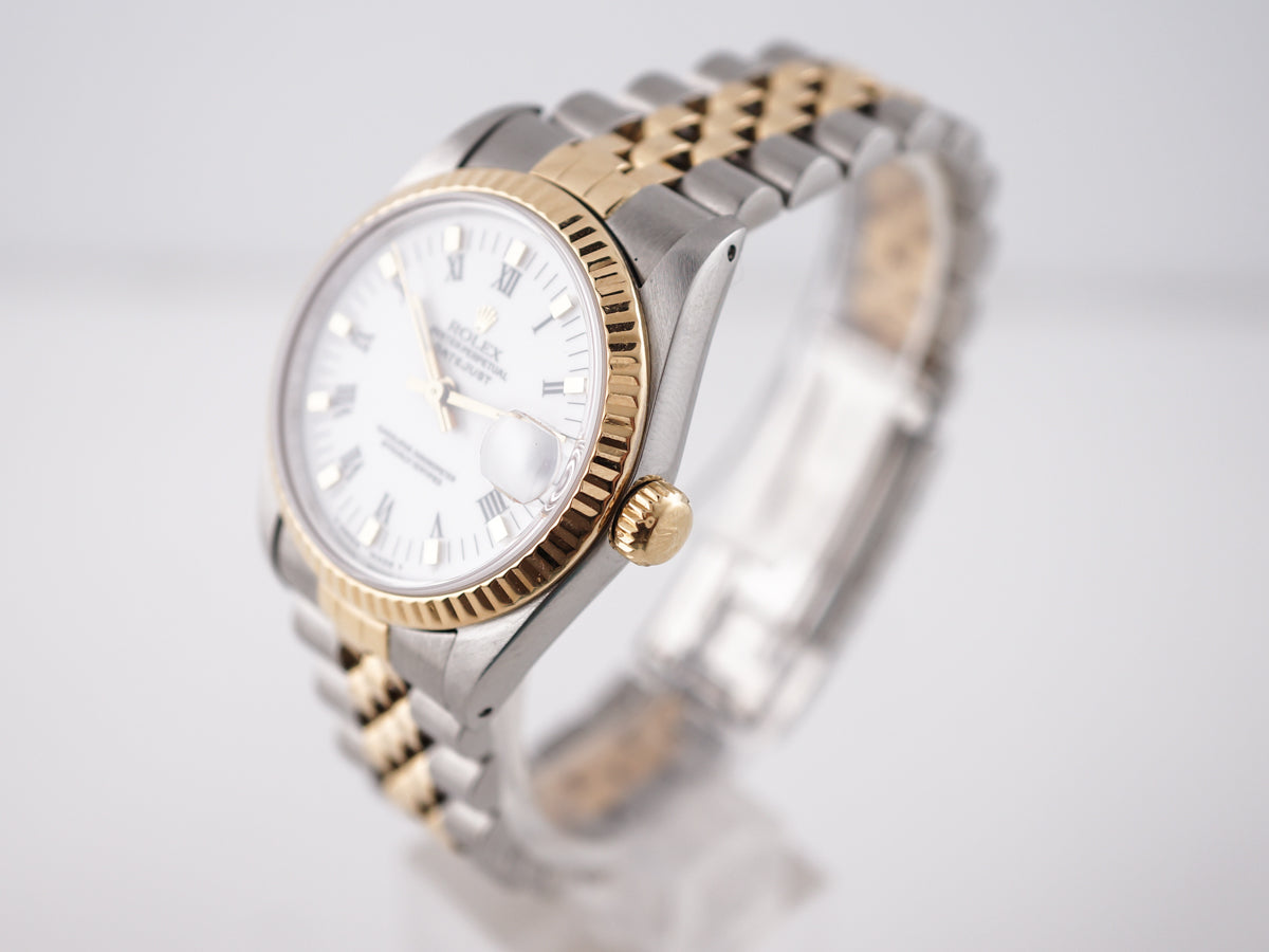 Rolex Datejust in 18k Yellow Gold & Sterling Silver