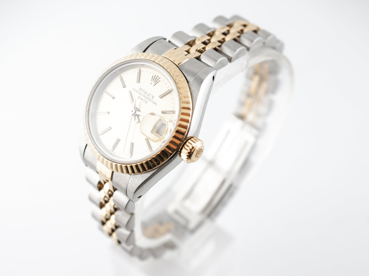 Rolex Women's Watch Two Tone in 14k Yellow Gold