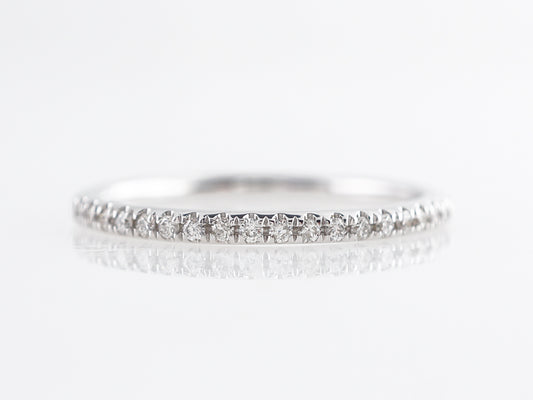 .14 Carat Diamond Wedding Band 14k White Gold