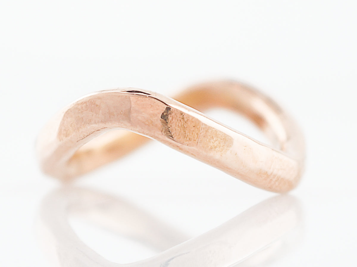 Right Hand Ring Modern in 18k Rose Gold