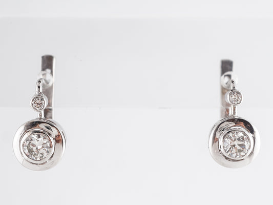 .50 Carat Diamond Earrings in 14k White Gold