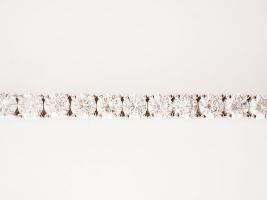 **RTV 9/24/19**13 Carat Diamond Bracelet in 18k White Gold