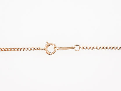 Thin 18 Inch Necklace in 14k Yellow Gold