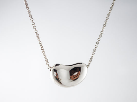 Tiffany & Co. Elsa Peretti Necklace Modern in Sterling Silver