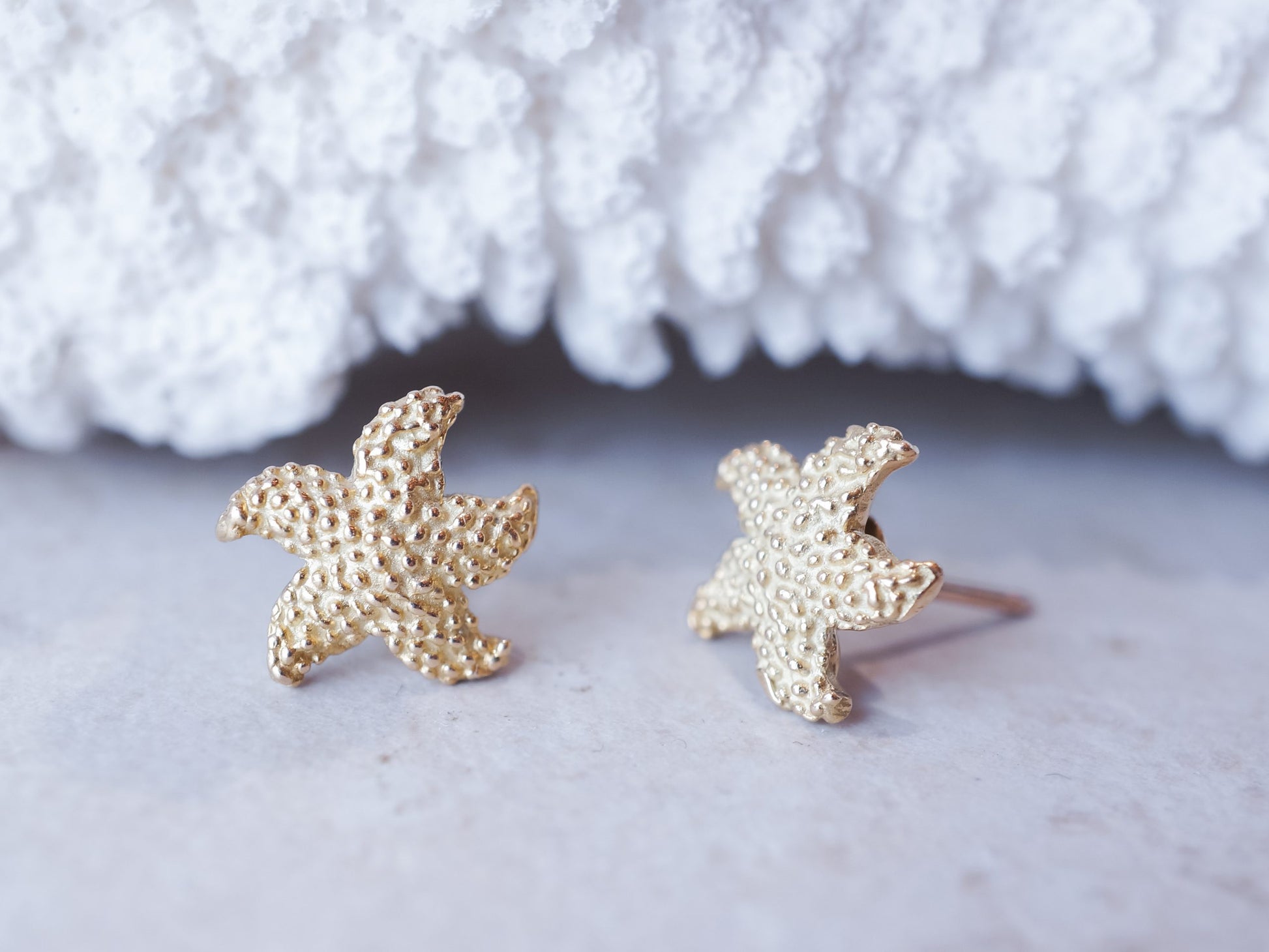 Tiffany & Co. Starfish Earrings in 18k Yellow Gold