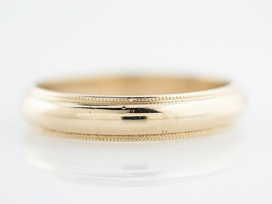 Wedding Band Modern Tiffany & Co in 18k Yellow Gold