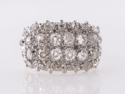 Victorian Diamond Cocktail Ring in Gold & Platinum