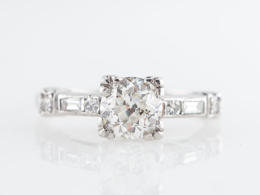 Vintage 1930's Wedding Set in Platinum