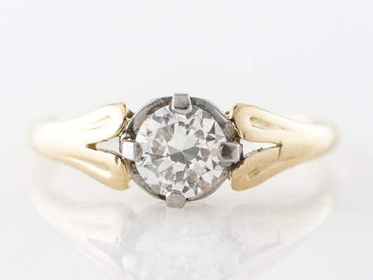 Vintage Retro Tiffany & Co. Diamond Engagement Ring in 14k