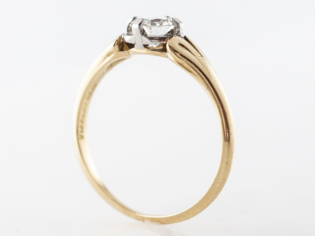 Vintage Retro Tiffany & Co. Diamond Engagement Ring in 14k