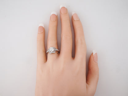 1930's Art Deco Diamond Engagement Ring in Platinum