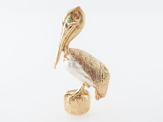 Vintage 1950's Mid-Century Pelican Pendant