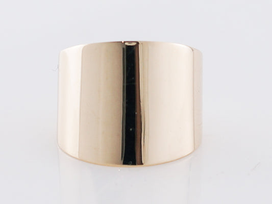 Vintage Right Hand Ring Mid-Century in 14k Yellow Gold