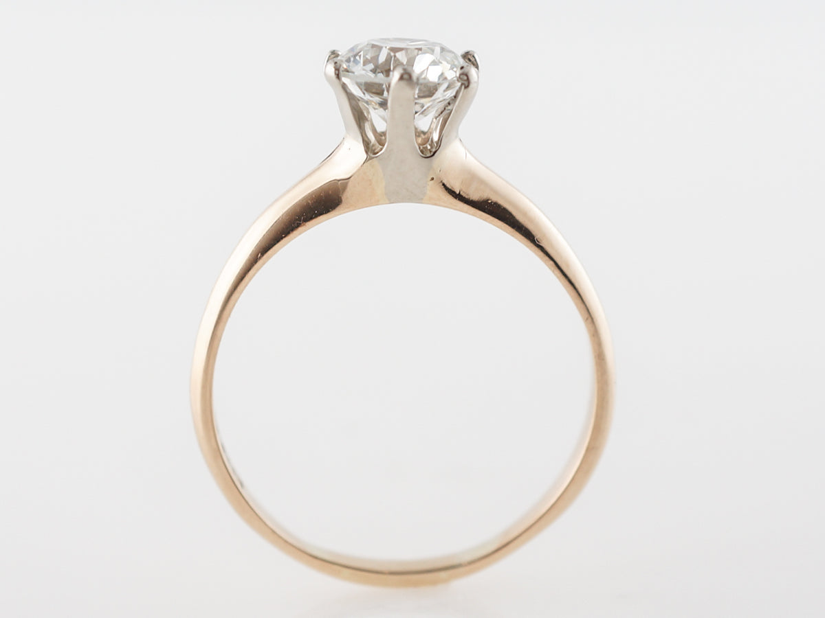 Vintage Ostby & Barton Diamond Engagement Ring