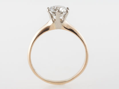 Vintage Ostby & Barton Diamond Engagement Ring