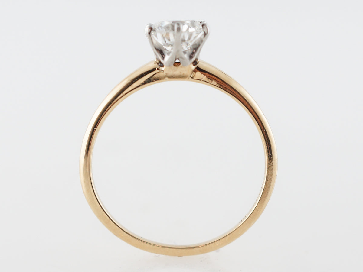 Vintage Tiffany Co Diamond Solitaire Engagement Ring – Filigree